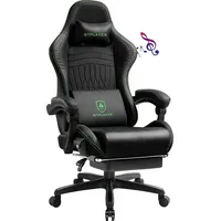 GTPLAYER Gaming-Stuhl ACE PRO, Ergonomischer Bürostuhl Neigbare Armlehnen Mit