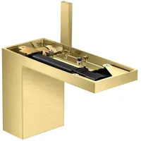 Hansgrohe AXOR MyEdition Einhebel-Waschtischmischer 110, mit Push-Open Ablaufgarnitur, ohne