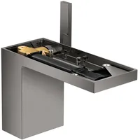Hansgrohe AXOR MyEdition Einhebel-Waschtischmischer 110, mit Push-Open Ablaufgarnitur, ohne