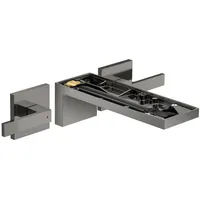 Hansgrohe AXOR MyEdition 3-Loch Waschtischmischer, Unterputz, mit Ablaufgarnitur, ohne