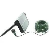 Dekoleidenschaft Solar LED Lichterkette "Outdoor" 20m mit 200 LED's,