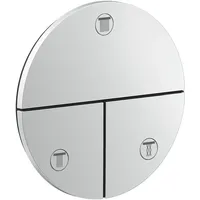 Hansgrohe Ventil Axor ShowerSelect ID Unterputz, 3 Verbaucher, rund,