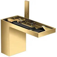 Hansgrohe AXOR MyEdition Einhebel-Waschtischmischer 110, mit Push-Open Ablaufgarnitur, ohne