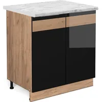 Vicco Spülenunterschrank Fame-Line 80 cm, AP Marmor