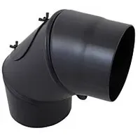 Bertrams ST-Pu Segmentbogen 08SB160RV Ø 160 mm, 3-tlg., drehbar,