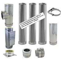 Bertrams Dw Fertig-Schornstein 22KP150 Ø 150, 4,7 m, Komplettpaket