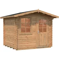 Palmako Emma 4.6m2 Gartenhaus hellbraun tauchgrundiert (101798)