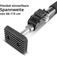 STAHLWERK Montagestütze Baustütze MH-115 ST 4er Set 66-115 cm,