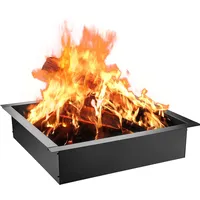 Vevor Feuerschale Feuerstelle Garten Terrasse Kamin 1,5 mm dicker