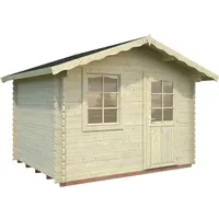 Palmako Gartenhaus 4,6 x 2,5 m Natur