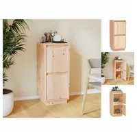 VidaXL Sideboard 31,5x34x75 cm Massivholz Kiefer