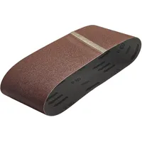 Wolfcraft GmbH 3 Gewebe-Schleifbänder K40 76x457mm - 1890000