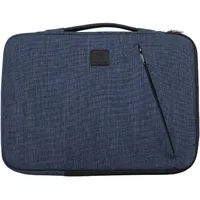 Exacompta Laptophülle Business Kunstfaser blau bis 35,6 cm (14