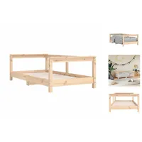 VidaXL Kinderbett 70x140 cm Massivholz Kiefer