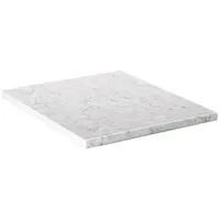 Vicco Küchenarbeitsplatte R-Line Marmor Weiß 50 cm