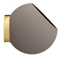 AYTM - Globe Wall Pflanzentopf Ø21xH18 Taupe/Gold