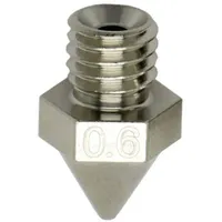 FabConstruct Nozzle Raise3D Pro2 Plated Copper 0,6mm Nozzle RN35366