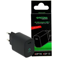 PATONA Premium PD20W Adapter 5V/3A 9V/2.22A, 12V/1.67A, USB-C PD3.0