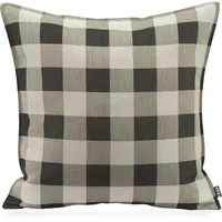 H.O.C.K. Dekokissen Garny beige|schwarz 60 cm x 60 cm