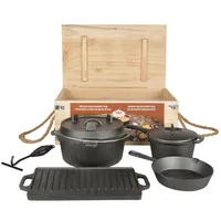 Esschert Design Dutch Oven Set 7-tlg. 31 x 52,3