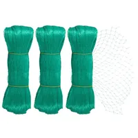 Relaxdays Vogelnetz, 3er Set, 10 x 4 m, engmaschiges