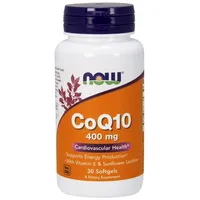 NOW Foods Coenzym Q10 400 mg 30 Weichkapseln