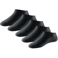 SCHIESSER Sneakersocken "Bluebird", Baumwollmix Schwarz