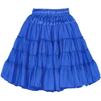 Thetru Damen Kostüm Zubehör Petticoat 2 Lagen Karneval Fasching