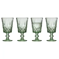 Lyngby Glas Sorrento Weingläser 290 ml Grün