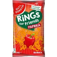 Gut&Günstig Kartoffelringe Paprika Chips 100,0 g