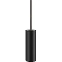 GESSI Inciso Stand-WC-Bürstengarnitur, Behälter schwarz matt, 58544707, Farbe: Metall