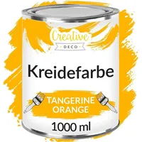 Creative Deco Orange Kreidefarbe für Möbel 1000 ml |