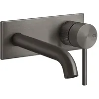 GESSI Cesello Einhebelmischer Metall Schwarz gebürstet