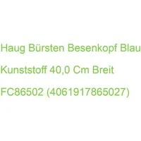 Haug® bürsten Besenkopf blau Kunststoff 40,0 cm breit