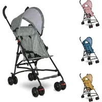 Lorelli Kinderwagen Buggy Vaya verstellbares Sonnendach, klappbar, Fußstütze grün