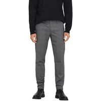 Only & Sons Herren Chino Hose ONSMARK Slim CHECK