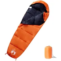 VidaXL Mumienschlafsack für Erwachsene Camping 3 Jahreszeiten