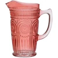 MARELIDA Krug Vintage mit Blumenmuster Karaffe Tee Saft Kanne