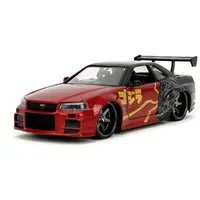 Jada Godzilla Nissan GTR mehrfarbig 1:24