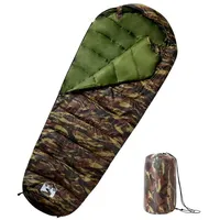 VidaXL Schlafsack für Erwachsene Camping Trekking Reisen Outdoor, Deckenschlafsack