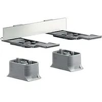 Hansgrohe Axor Adapterset 42870820 brushed nickel