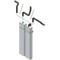 Viessmann Vitocell 100-E SVPA 40 Liter Pufferspeicher, wandhängend, schwarz