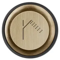 GESSI Venti20 Bedientaste-Abdeckung Antikalk-Handbrause, SP03294726, Farbe: Warm Bronze gebürstet