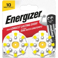 Energizer Knopfzelle ZA 10 1.45 V 16 St. Zink-Luft