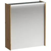 Laufen LANI Spiegelschrank mit LED Lichtelement 620mm - wildeiche