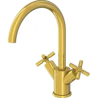 Steinberg Serie 250 Waschtischarmatur, schwenkbar, Zweigriff, mit Ablaufgarnitur, Ausladung