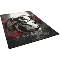 Pergamon Teppich Drachen Schwarz Schwarz 185x270cm