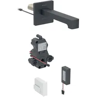 Geberit Brenta Waschtischarmatur, Ausladung 220mm, ohne Mischer, Batteriebetrieb, für