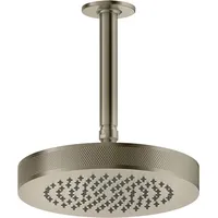 GESSI Inciso Dusche Antikalk-Kopfbrause 218mm für Decken-Montage, Maß auf