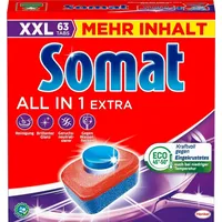 Somat Geschirrspültabs All-in-1 Tabs 63 ST 522415 Multi-Aktiv